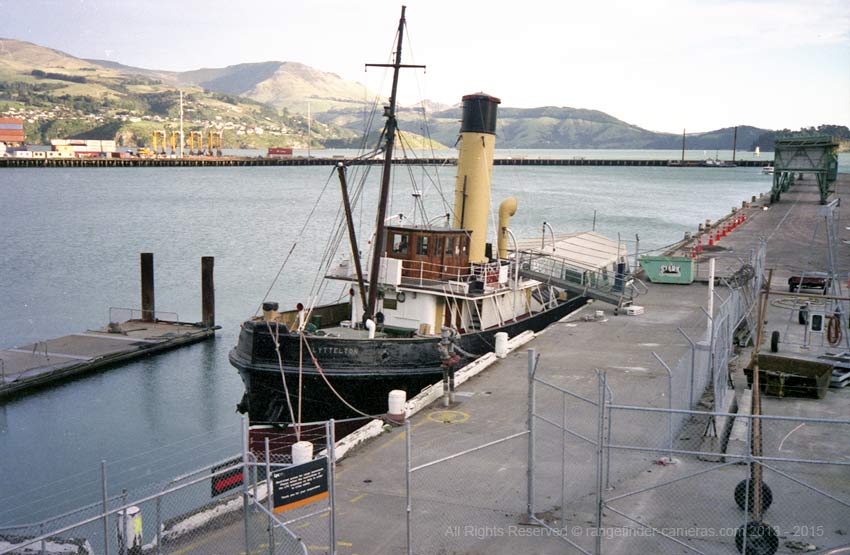 Canon A35 Datelux Lyttelton Harbour.