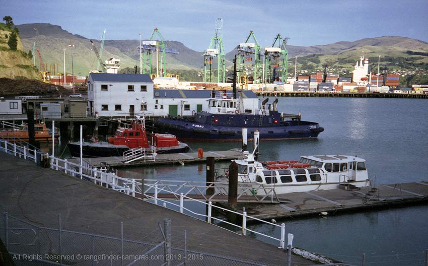 Canon A35 Datelux Lyttelton Harbour.