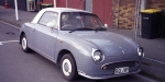 Canon A35 Datelux old Fiat car, Lyttelton.