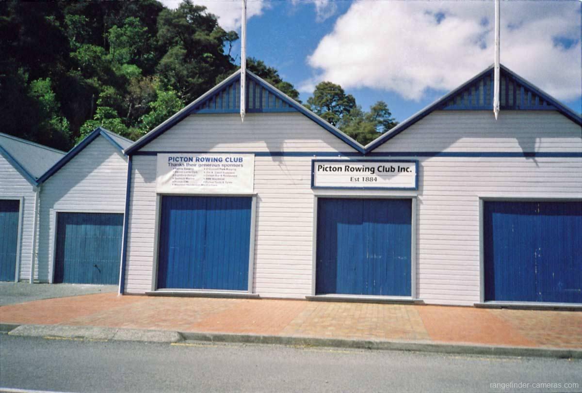 Olympus XA Picton Rowing Club.