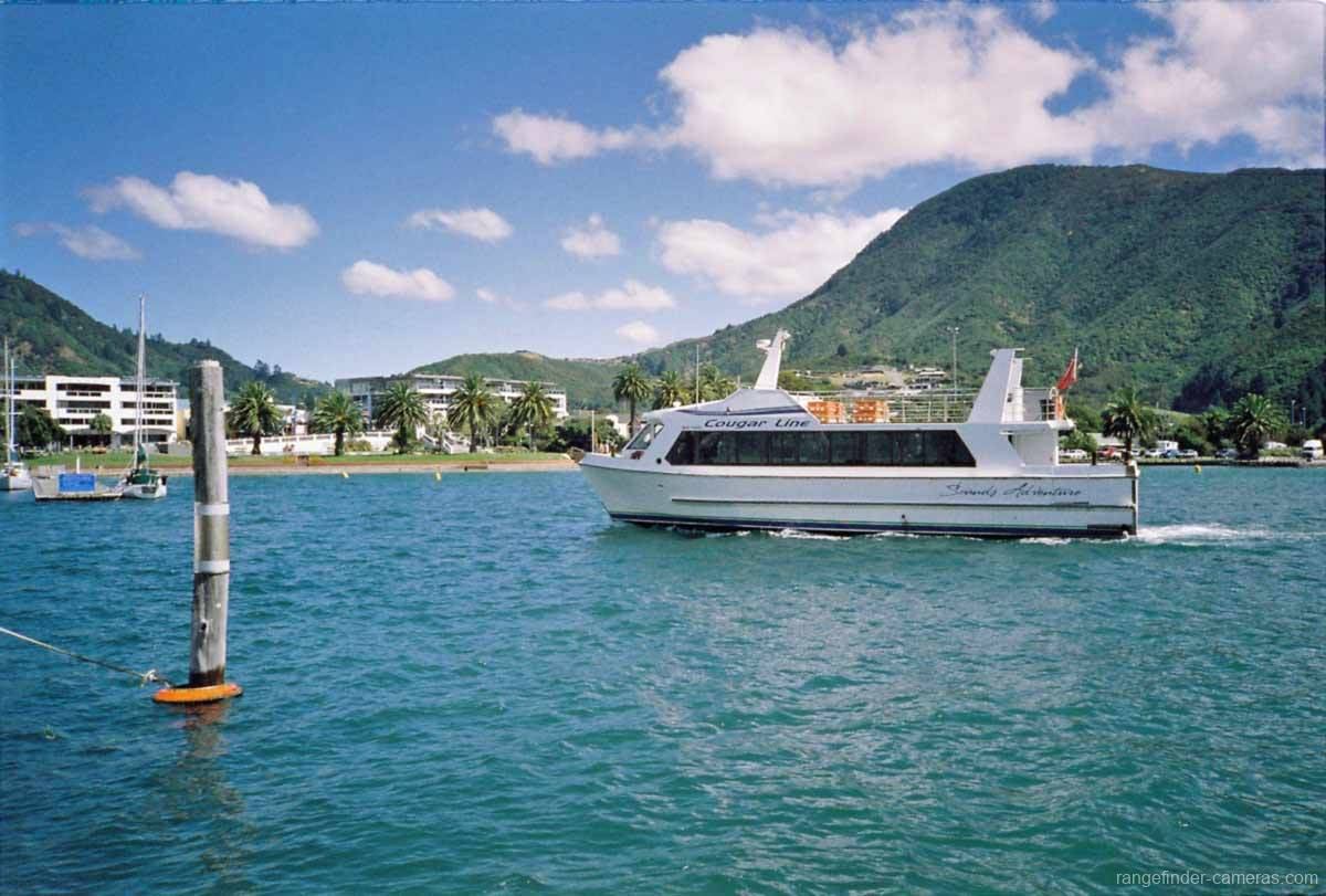Olympus XA marina at Picton. Cougar-Line Sounds Adventure.
