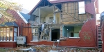 Old Christchurch building badly damaged.