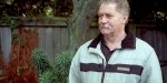 Allan Burgess self-portrait , Christchurch, Canterbury, New Zealand. Photograph taken with Yashica Electro 35 on Fuji Superia 400 ASA film. Negative scanned with Epson 2480 flatbed scanner.