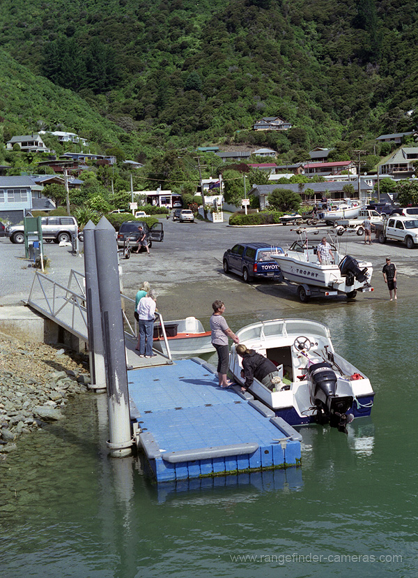 Waikawa Bay, near Picton. Yashica-Mat