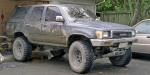 Toyota truck Yashica Mat scanned with Epson 2480